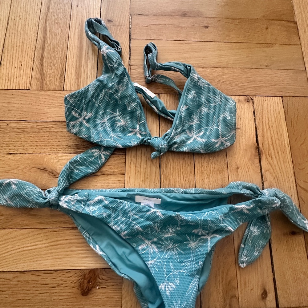 Eberjey Teal Bikini Set
